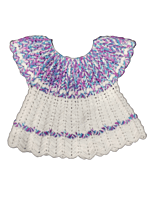 Hand-knitted frock sweater and cap for kids between 2 years and 3 years || Woolen wear || kidswear Hand-knitted frock sweater and cap for kids between 2 years and 3 years || Woolen wear || kidswear