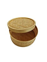 Handwoven Bamboo Utility Box with cover || beautiful and elegant || for Dining room and kitchen Handwoven Bamboo Utility Box with cover || beautiful and elegant || for Dining room and kitchen