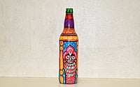 Handpainted traditional bottle home decor collection gift