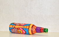 Handpainted traditional bottle home decor collection gift