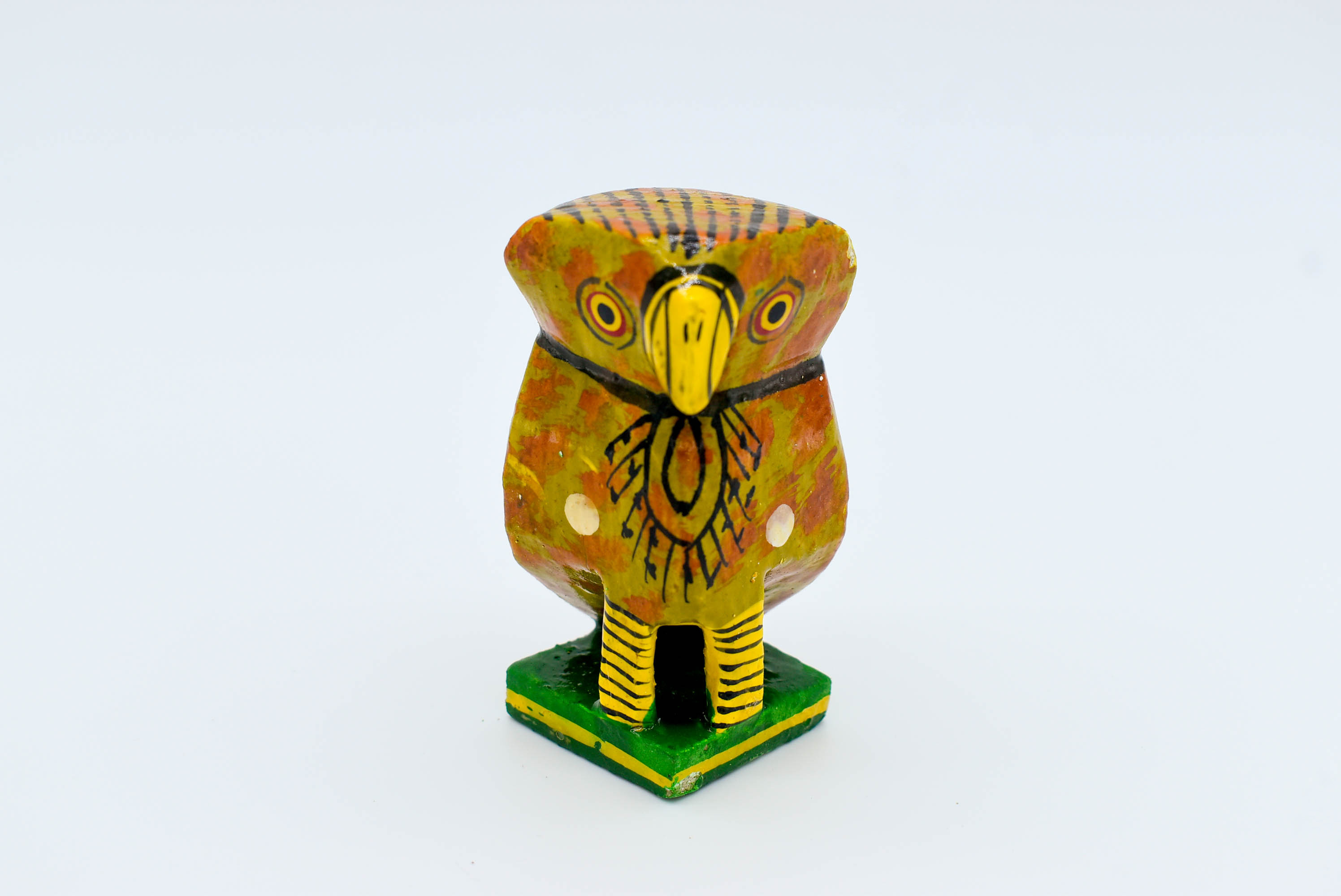 Handcrafted Wooden Owl Family Figurines, Set of 5, Multicoloured, 9 cm to 4 cm Height Handcrafted Wooden Owl Family Figurines, Set of 5, Multicoloured, 9 cm to 4 cm Height