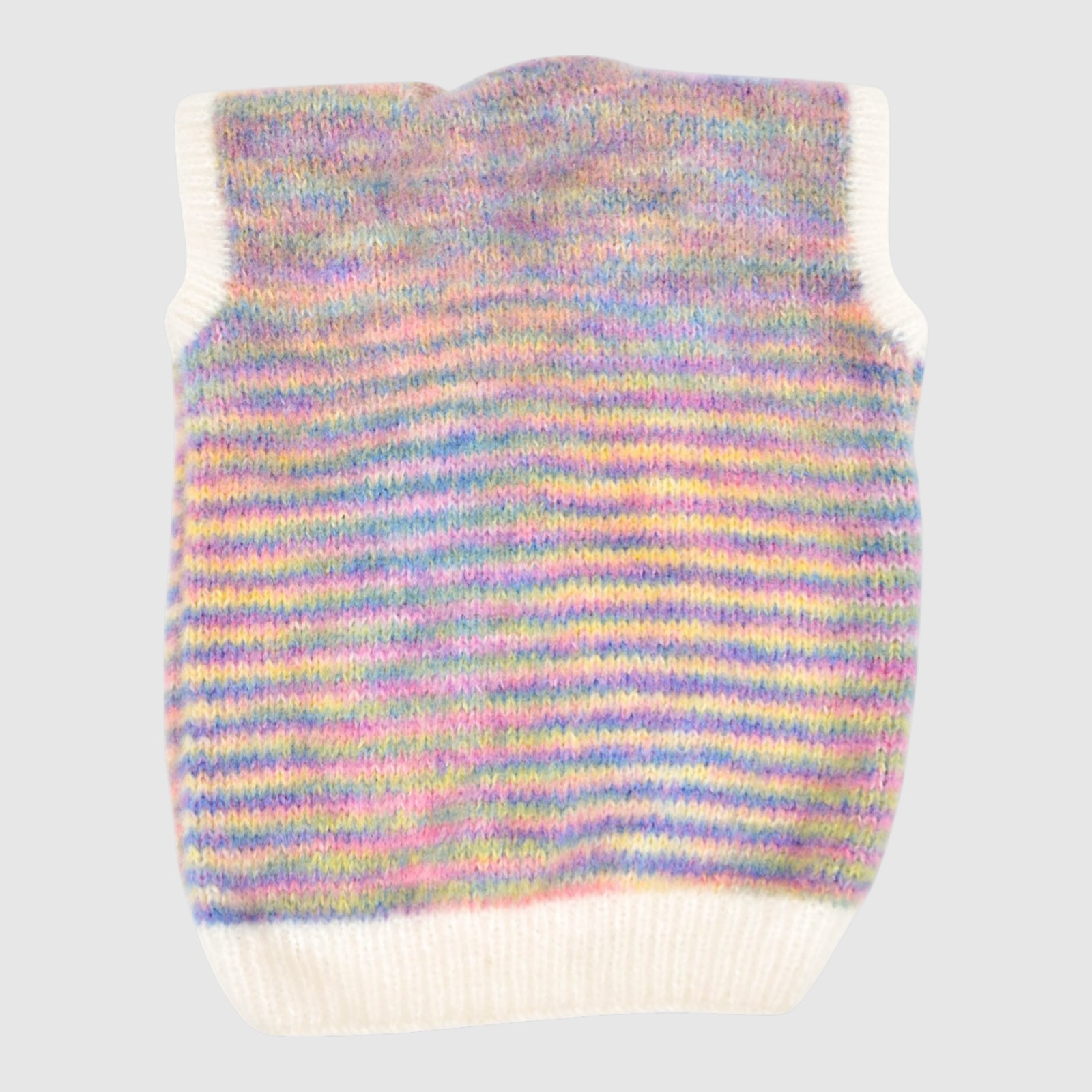 [6-12 Months] Handknitted Baby Sweater, Multi-Colour