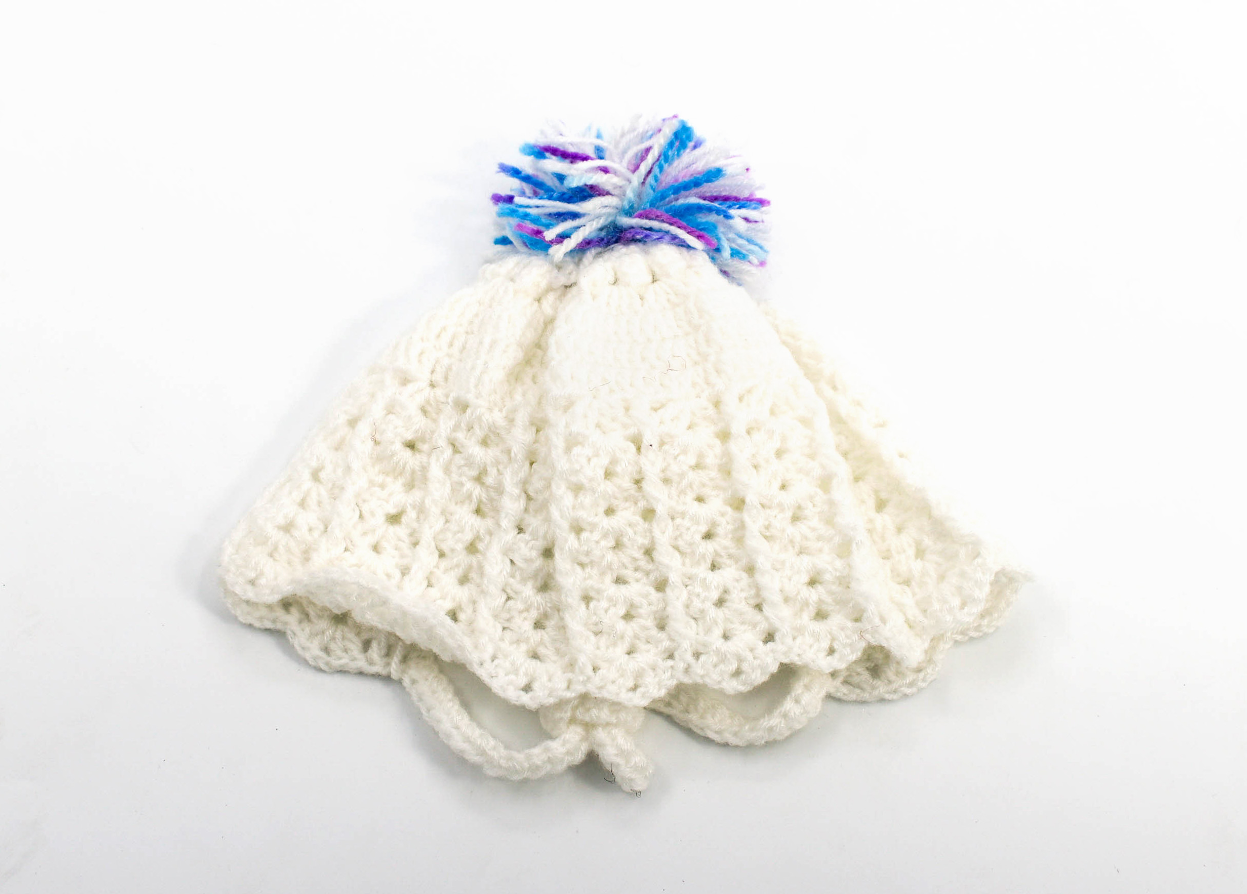 Handknitted frock, sweater, cap for kids between 6 months to 1 years