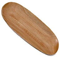 Wooden Natural oval tray for serving food, tea, coffee and toast || Home and Kitchen || 11 inches * 5 inches Wooden Natural oval tray for serving food, tea, coffee and toast || Home and Kitchen || 11 inches * 5 inches