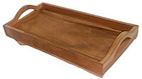 Wooden Natural tray with handle for serving snacks, breakfast, tea, coffee and toast || Home and Kitchen || 15 inches * 9 inches Wooden Natural tray with handle for serving snacks, breakfast, tea, coffee and toast || Home and Kitchen || 15 inches * 9 inches
