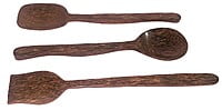 Wooden Natural Spatula/Flip for cooking on non-sticky utensils || cooking roti/dosa/vegetables Wooden Natural Spatula/Flip for cooking on non-sticky utensils || cooking roti/dosa/vegetables