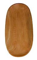 Wooden Natural oval tray for serving food, tea, coffee and toast || Home and Kitchen || 12 inches * 7 inches Wooden Natural oval tray for serving food, tea, coffee and toast || Home and Kitchen || 12 inches * 7 inches