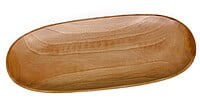 Wooden Natural oval tray for serving food, tea, coffee and toast || Home and Kitchen || 12 inches * 7 inches Wooden Natural oval tray for serving food, tea, coffee and toast || Home and Kitchen || 12 inches * 7 inches
