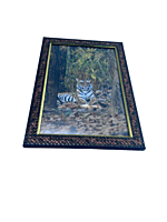 Beautifully photographed in their natural habitat and elegantly framed Bengal tiger in the wild || wildlife photograhy || Professionally captured photo || tiger in a frame || home décor || Framed Beautifully photographed in their natural habitat and elegantly framed Bengal tiger in the wild || wildlife photograhy || Professionally captured photo || tiger in a frame || home décor || Framed