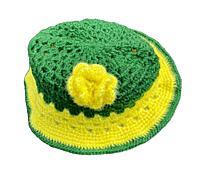 Handknitted green and yellow woolen poncho and cap for kids between 4 and 5 years || winterwear || beautiful design and excellent finish and amazing crotchet work Handknitted green and yellow woolen poncho and cap for kids between 4 and 5 years || winterwear || beautiful design and excellent finish and amazing crotchet work