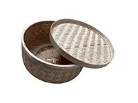 Eelika Handwoven Bamboo Utility Box with cover || excellent finish || for Dining room and kitchen || 25.5L * 25.5W * 13.5H Centimeters Eelika Handwoven Bamboo Utility Box with cover || excellent finish || for Dining room and kitchen || 25.5L * 25.5W * 13.5H Centimeters