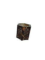 Handmade hexagonal utility box made of bamboo || home decor || natural Handmade hexagonal utility box made of bamboo || home decor || natural