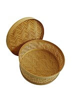 Handwoven Bamboo Utility Box with cover || beautiful and elegant || for Dining room and kitchen Handwoven Bamboo Utility Box with cover || beautiful and elegant || for Dining room and kitchen