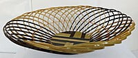 Handmade Oval shaped Fruit basket made of bamboo || for home decor and keeping fruits || excellent finish and design Handmade Oval shaped Fruit basket made of bamboo || for home decor and keeping fruits || excellent finish and design